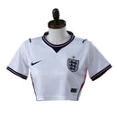 Cropped Inglaterra I 2026 Feminina Torcedor