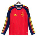 Camisa Espanha I 2026 Manga Longa