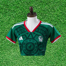 Cropped Mexico I 2026 Feminina Torcedor