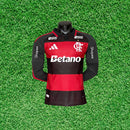Camisa Flamengo I 26/27 Jogador Manga Longa