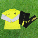 Conjunto Flamengo Amarelo 24/25 Treino