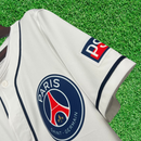Camisa Paris Saint-Germain F.C (PSG) MLB Collab 25/26 Retrô