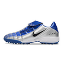 Chuteira Society Nike Air Zoom Total 90 III Turf TF Gray and Blue Football Boot