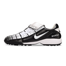 Chuteira Society Nike Air Zoom Total 90 III Black and White Turf TF Football Boot