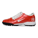Chuteira Society Nike Total 90 III Turf TF Red and White Football Boot