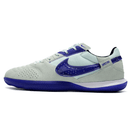 Nike Streetgato IC White Gray and Navy Indoor IC Football Boot